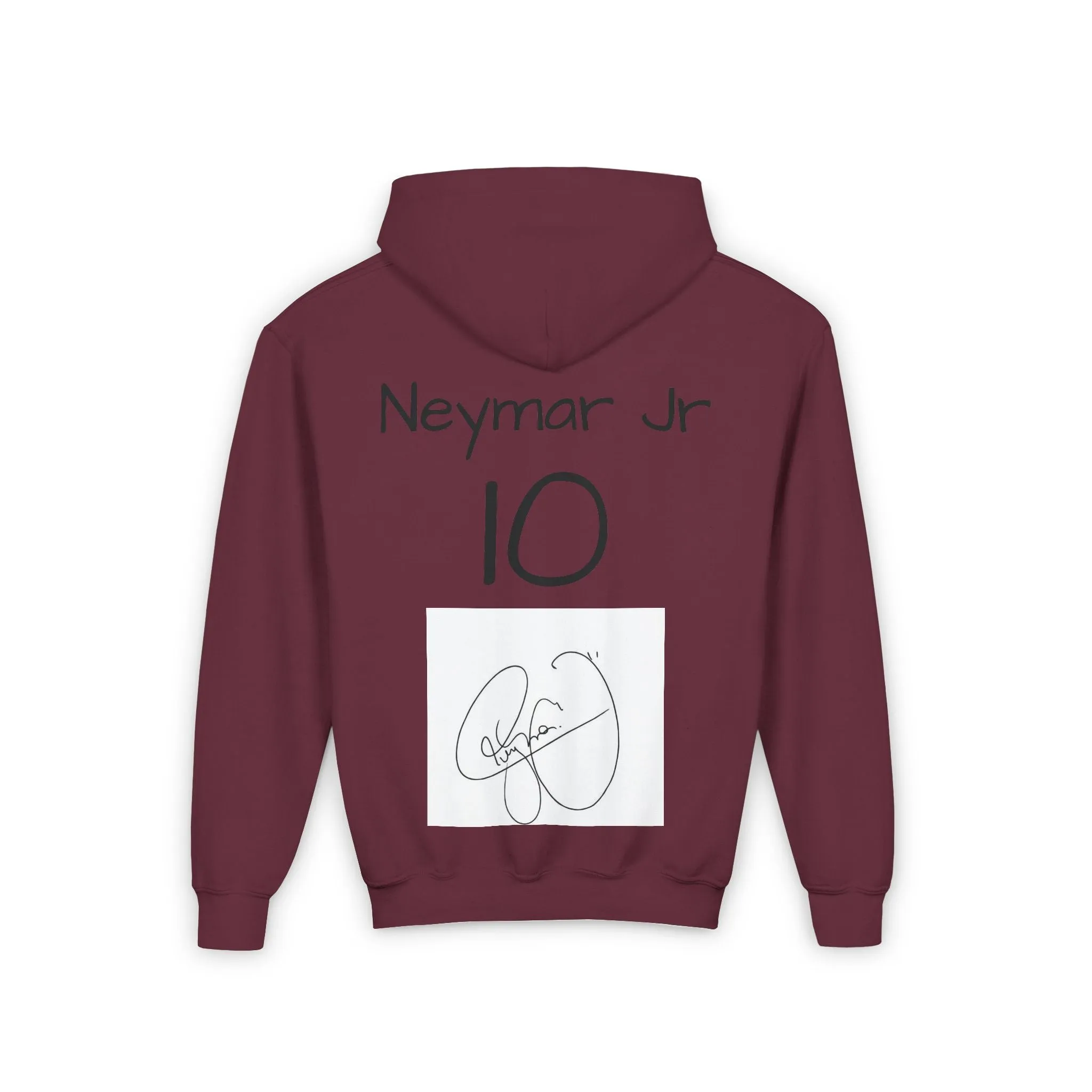 Youth Heavy Blend Hooded Sweatshirt - Jacey Apparel Basketball Hoodie with Neymar Jr