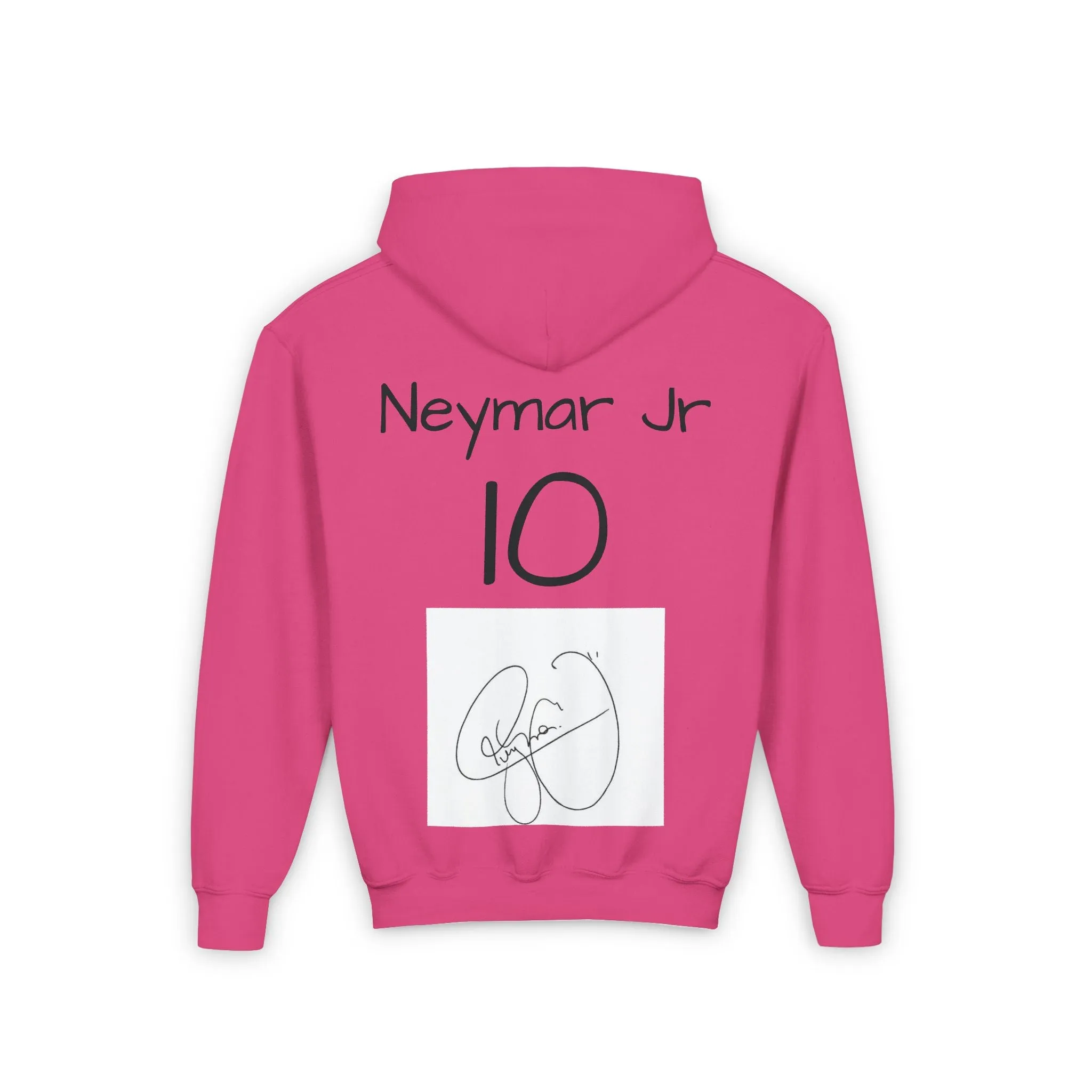 Youth Heavy Blend Hooded Sweatshirt - Jacey Apparel Basketball Hoodie with Neymar Jr