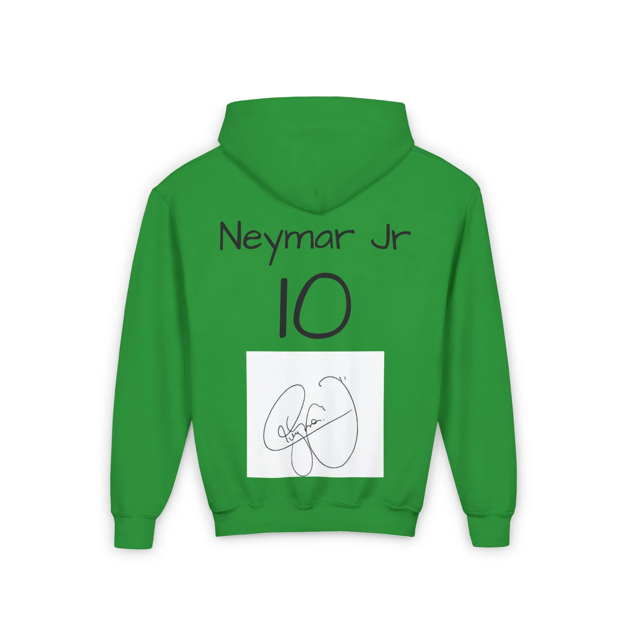 Youth Heavy Blend Hooded Sweatshirt - Jacey Apparel Basketball Hoodie with Neymar Jr