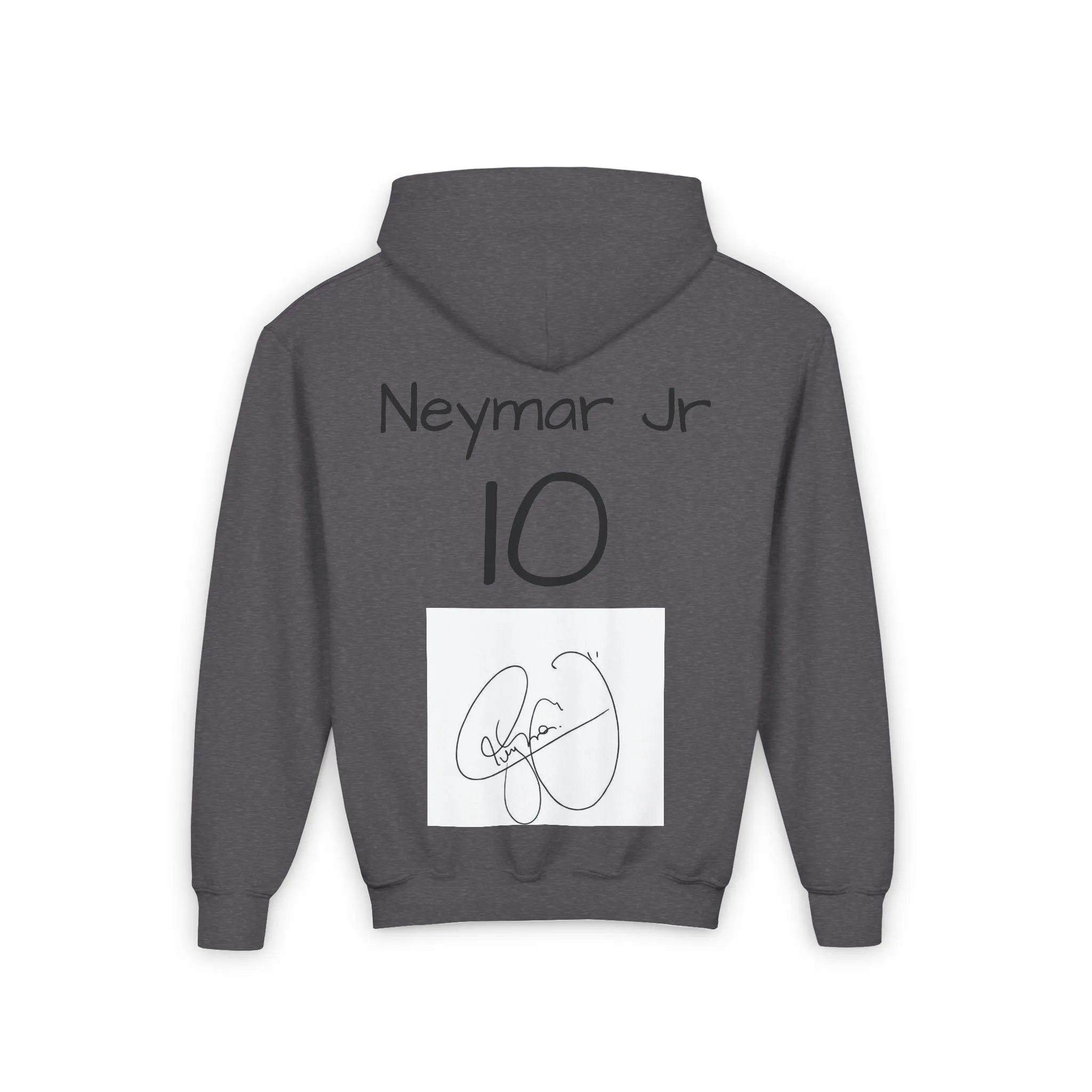 Youth Heavy Blend Hooded Sweatshirt - Jacey Apparel Basketball Hoodie with Neymar Jr