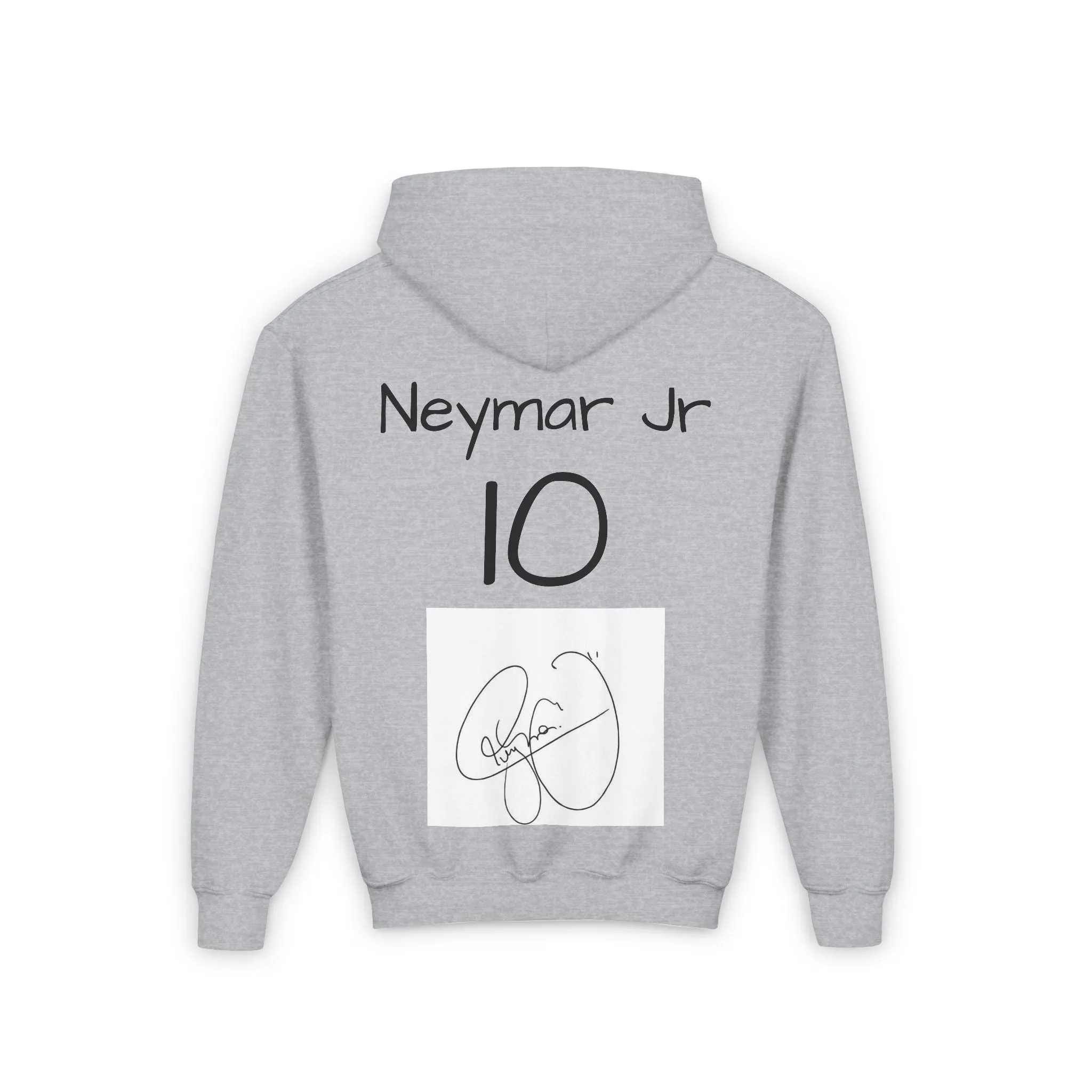 Youth Heavy Blend Hooded Sweatshirt - Jacey Apparel Basketball Hoodie with Neymar Jr
